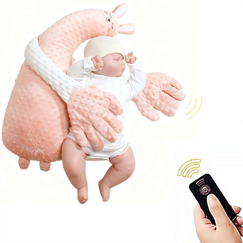 2025 Upgrade Model Baby Patter for Sleep,Baby Patting Hand Pillow,Companion Plush Pillow,Bab-y Butt Patter for Sleep,Soothing Babys Toy,Bab-y Startle Slee-p Aid Companion - Image 1